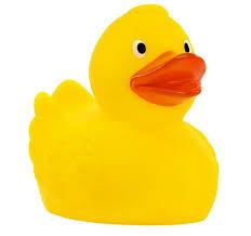 Image of a yellow rubber duck